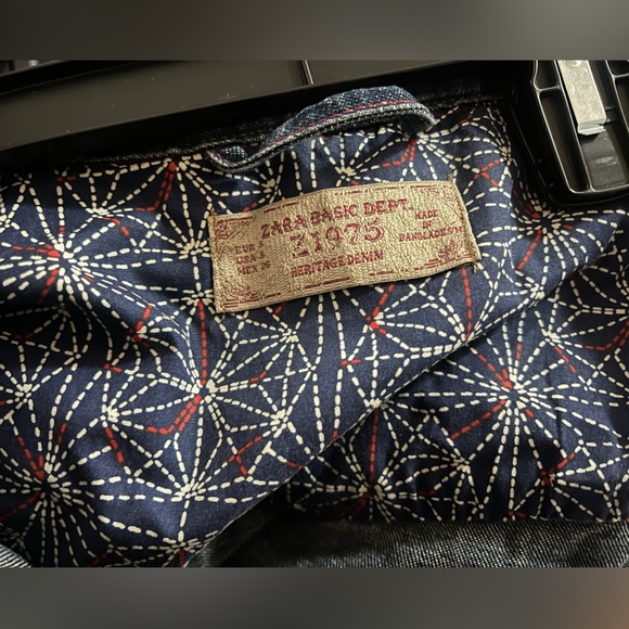 Zara vintage 1975 Jean jacket - Picture 4 of 4